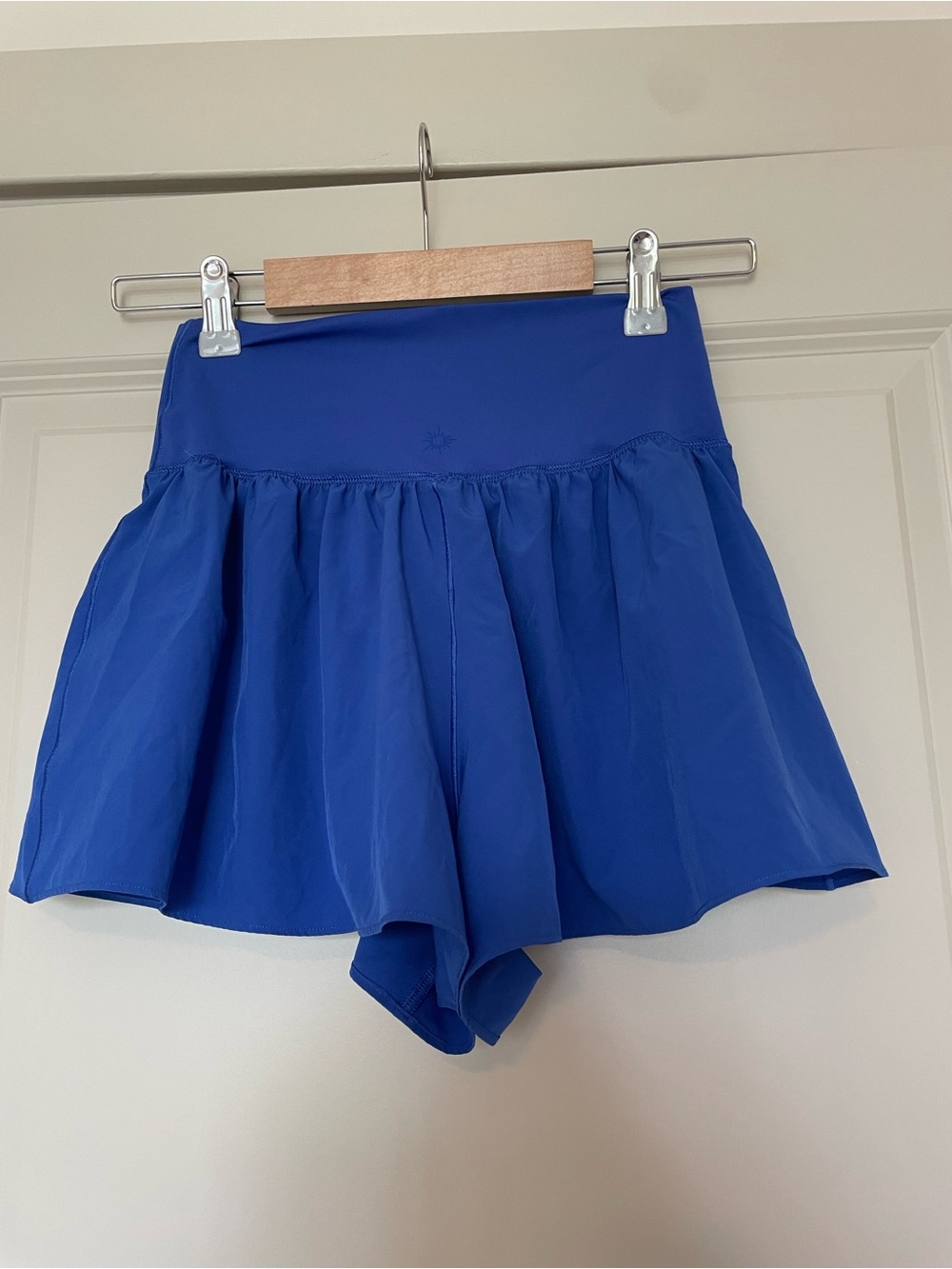OFFLINE By Aerie Real Me Crossover Flowy Short in deep cobalt - Picture 8 of 9